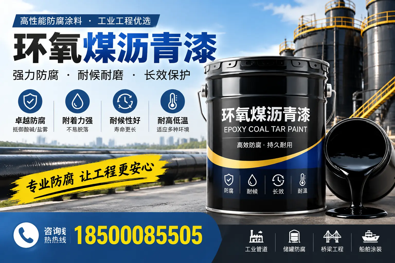 环氧煤沥青漆的施工方法与注意事项，确保在塔城顺利完成