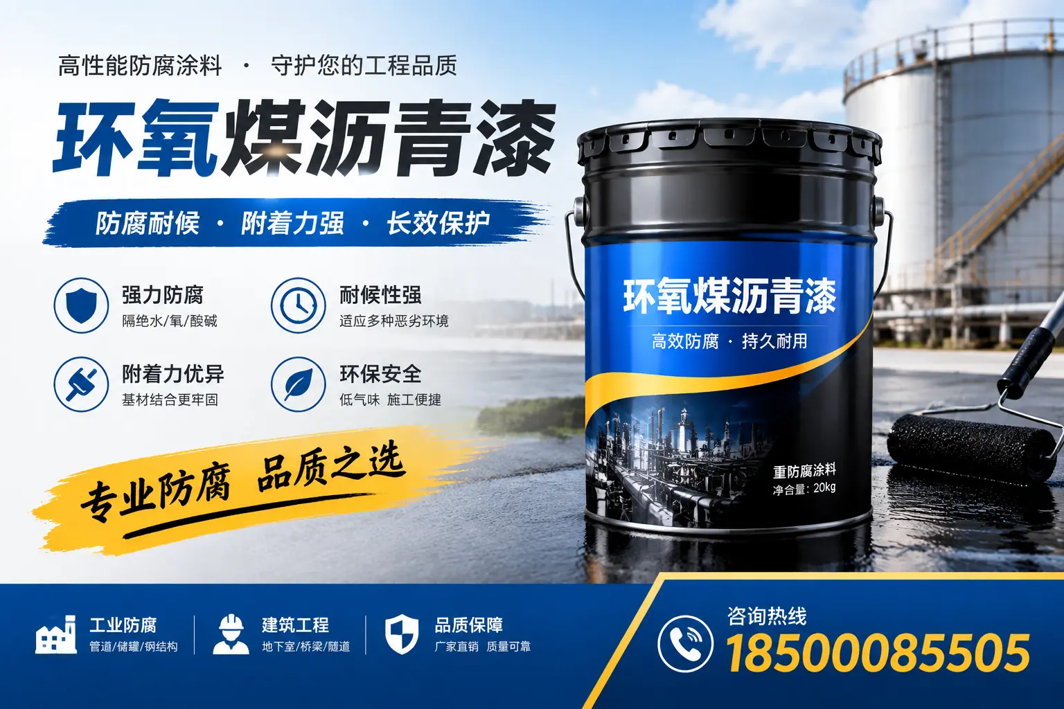 如何选择适合的环氧煤沥青漆？塔城市场选型指南